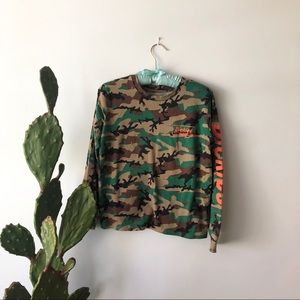 Dickies Camouflage Long Sleeve Tee